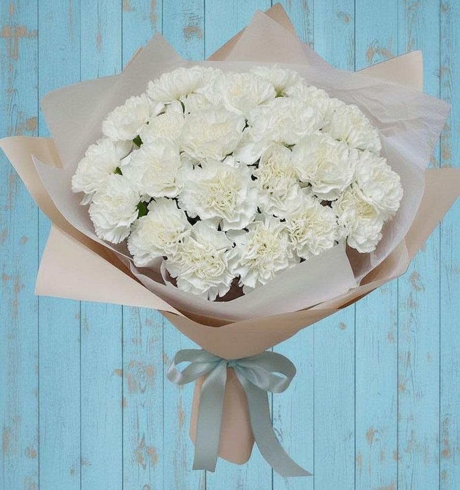 Букет цветов из: Гвоздики в Советском Республика Дагестан