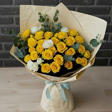 Букет цветов из:  Розы в Советском Республика Дагестан