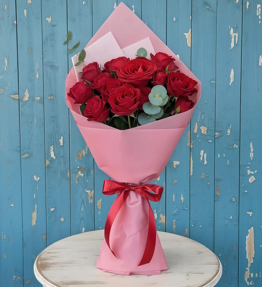 Букет цветов из: Розы в Советском Республика Дагестан