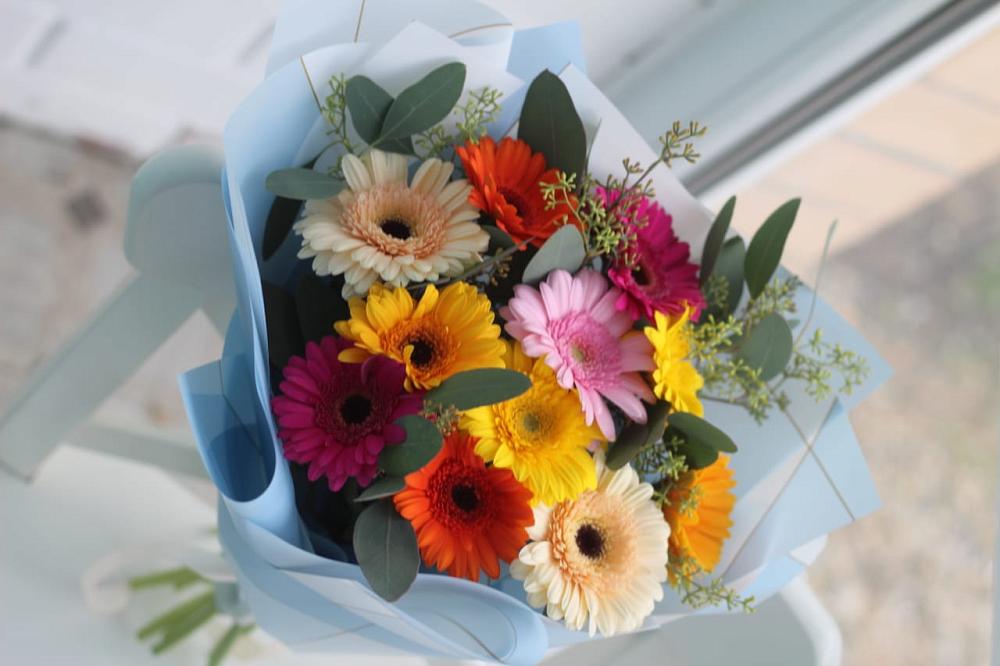 Букет цветов из: Герберы в Советском Республика Дагестан