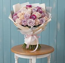 Букет цветов из:  Розы в Советском Республика Дагестан