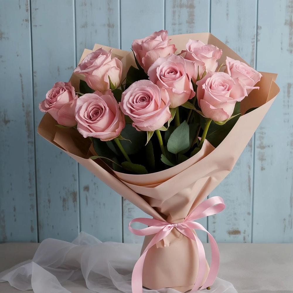 Букет цветов из: Розы в Советском Республика Дагестан