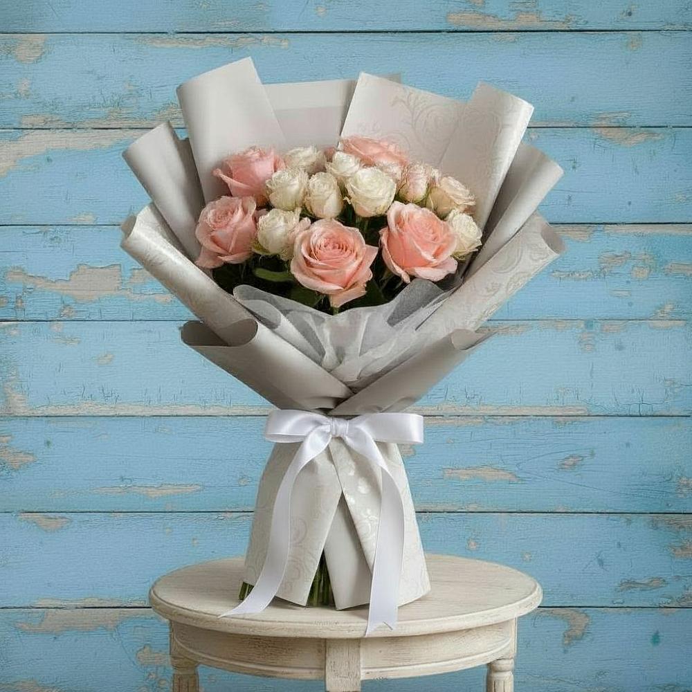 Букет цветов из: Розы в Советском Республика Дагестан