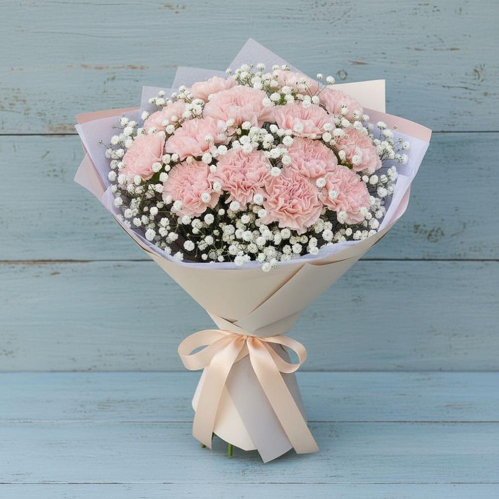 Букет цветов из: Гвоздики в Советском Республика Дагестан