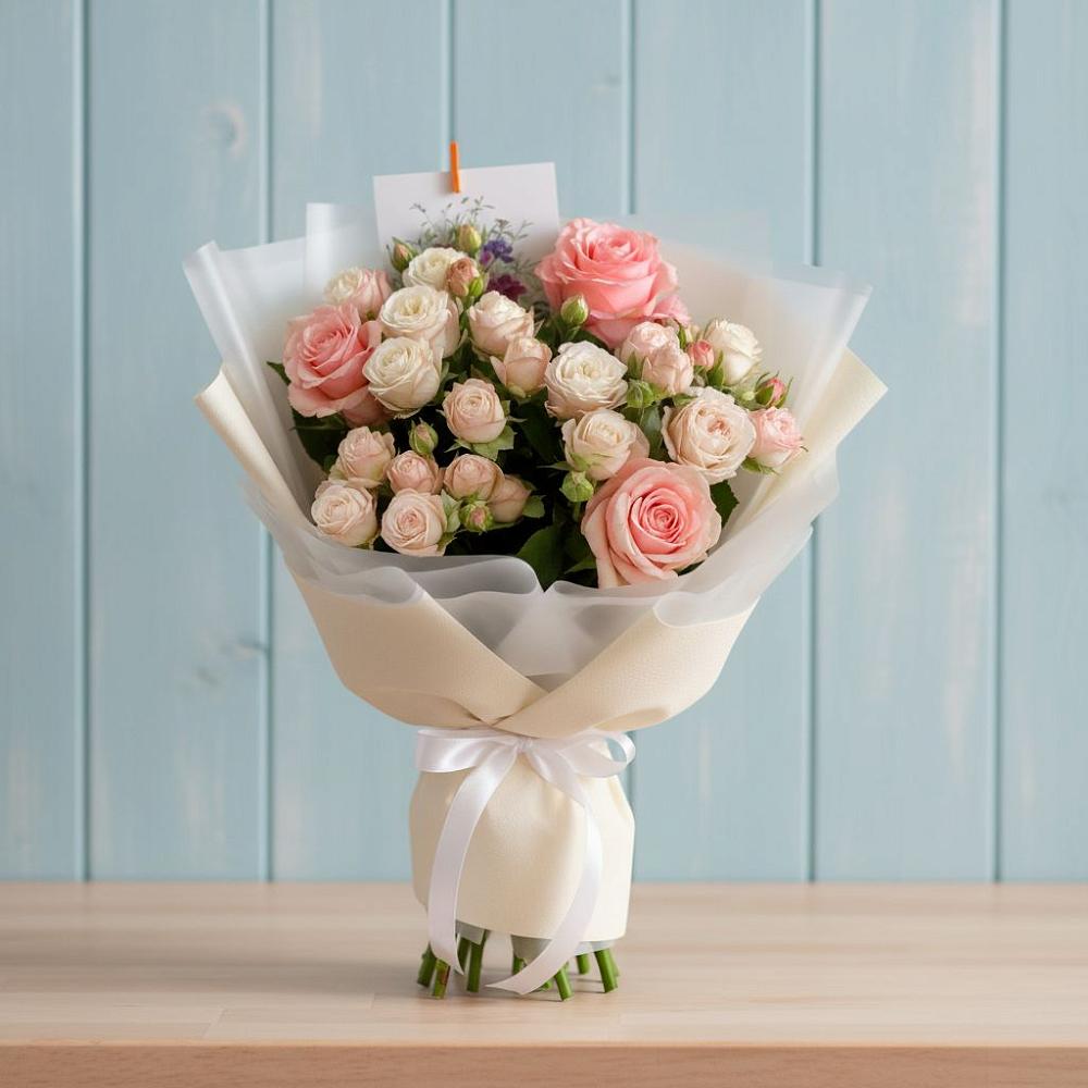 Букет цветов из: Розы в Советском Республика Дагестан