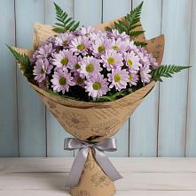 Букет цветов из:  Хризантемы в Советском Республика Дагестан