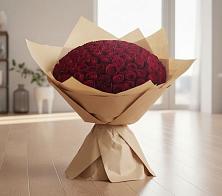 Букет 101 Красная роза #REPLACE_PRED# Советском Республика Дагестан