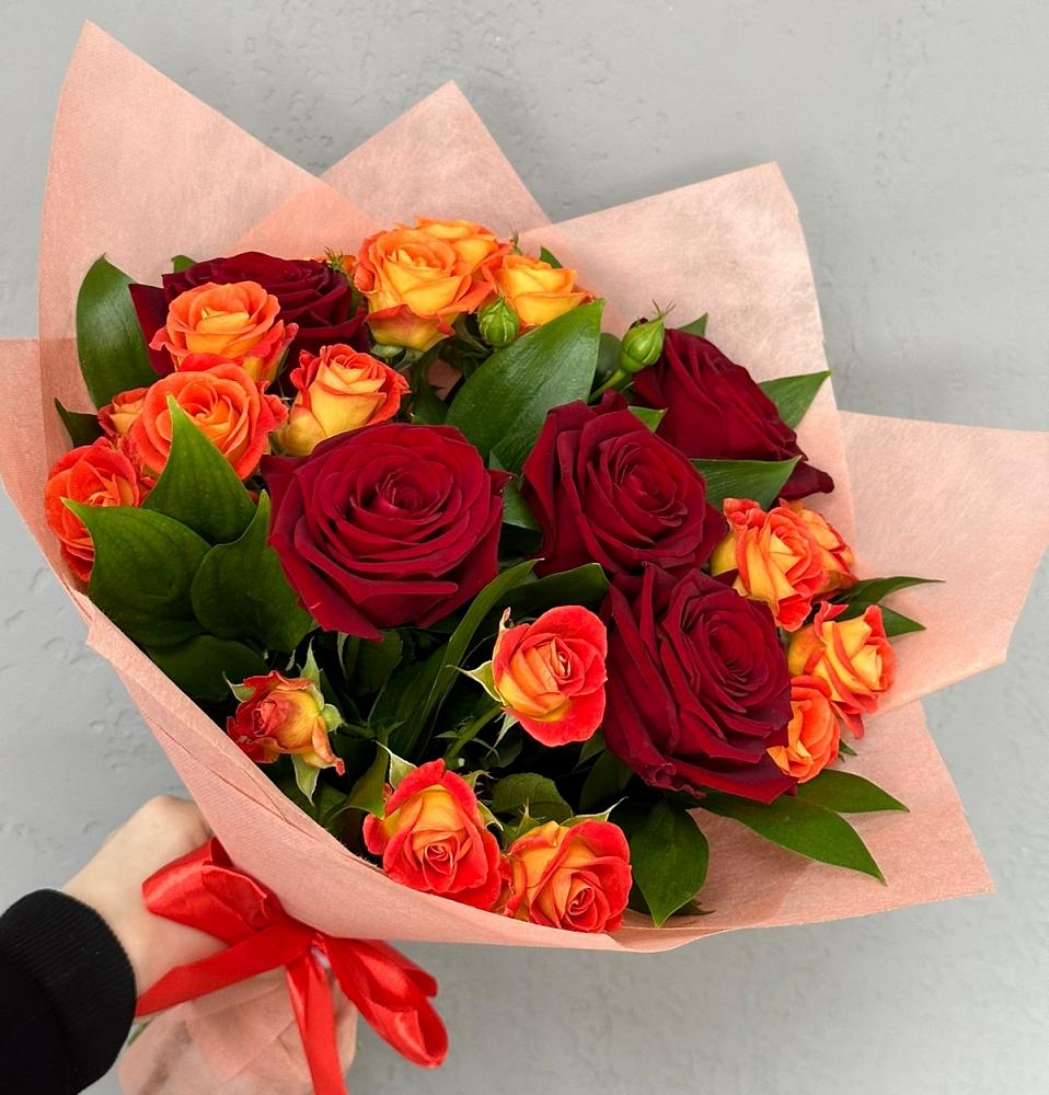 Букет Любовь и восторг в Советском Республика Дагестан