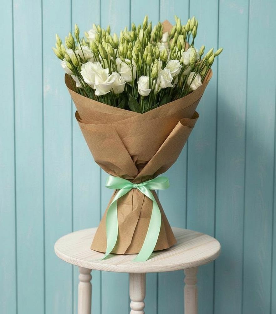 Букет цветов из: Лизиантусы в Советском Республика Дагестан