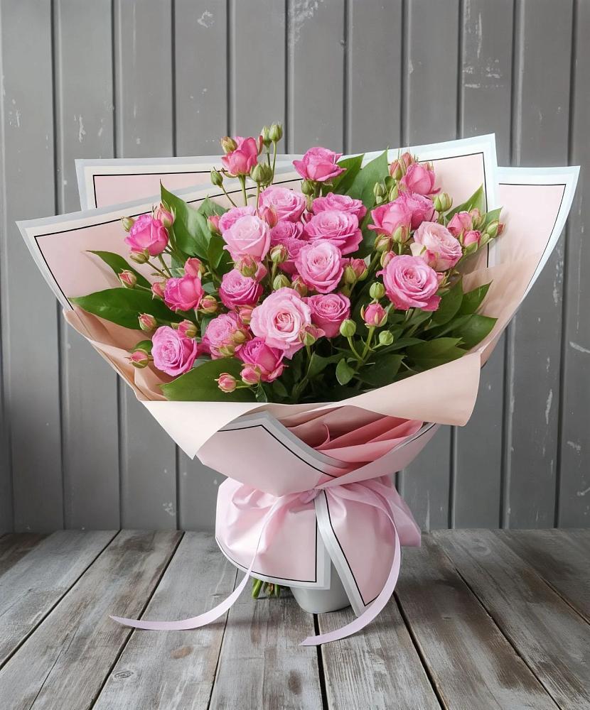 Букет Розовый кустик в Советском Республика Дагестан