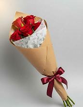 Букет цветов из:  Розы в Советском Республика Дагестан