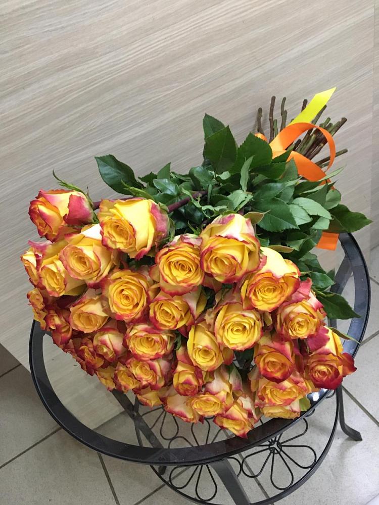 Букет Желтые розы в Советском Республика Дагестан