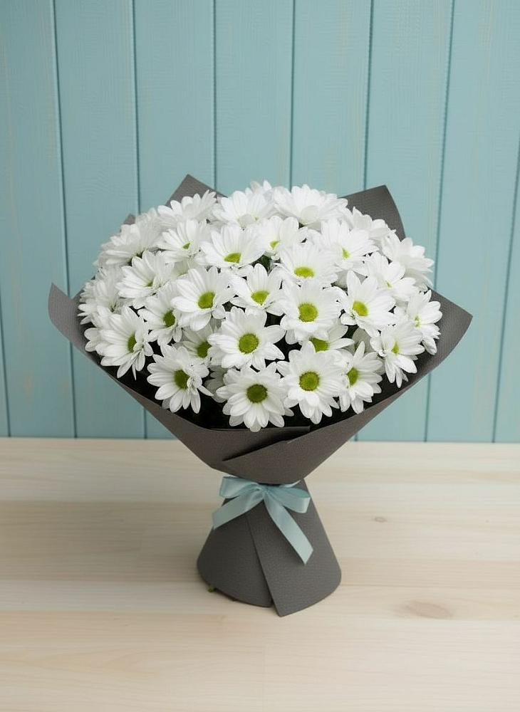 Букет цветов из: Хризантемы в Советском Республика Дагестан