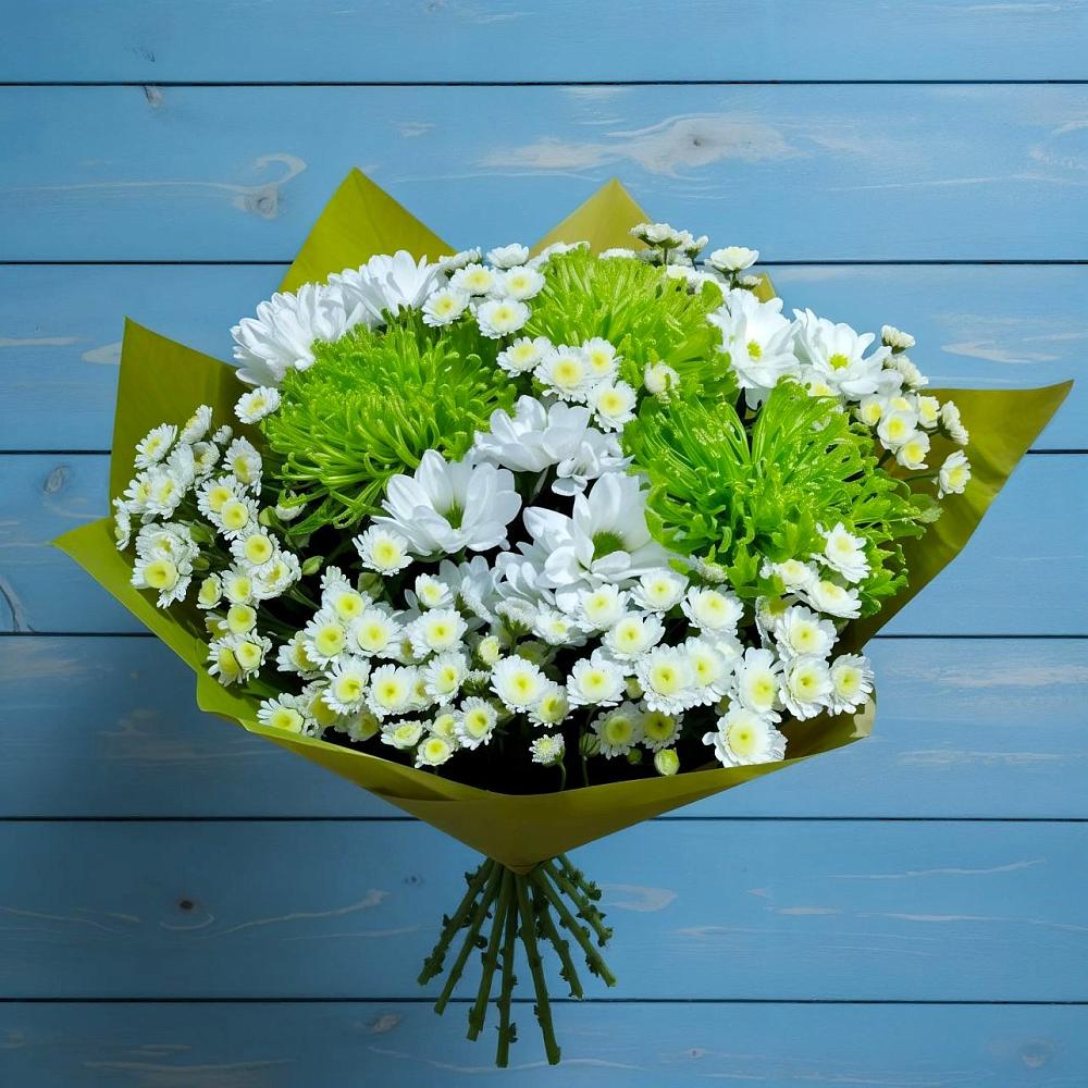 Букет цветов из: Хризантемы в Советском Республика Дагестан