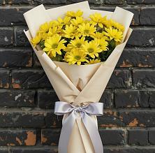 Букет цветов из:  Хризантемы в Советском Республика Дагестан
