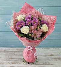 Букет цветов из:  Герберы в Советском Республика Дагестан
