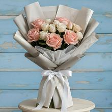 Букет цветов из:  Розы #REPLACE_PRED# Советском Республика Дагестан