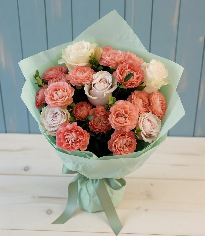 Букет цветов из: Розы в Советском Республика Дагестан