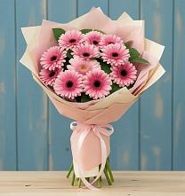 Букет цветов из:  Герберы в Советском Республика Дагестан