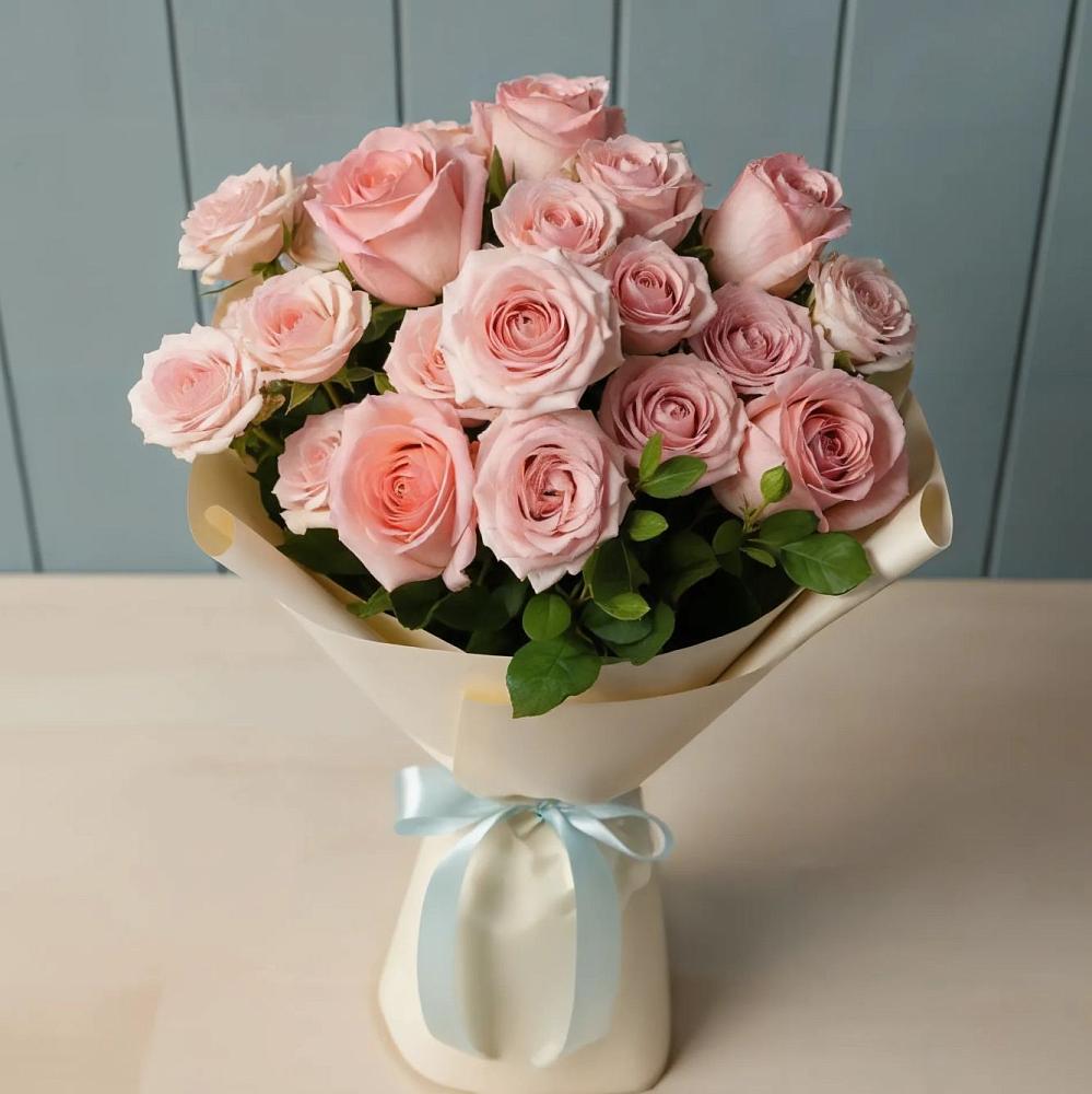 Букет Розовый шарм в Советском Республика Дагестан